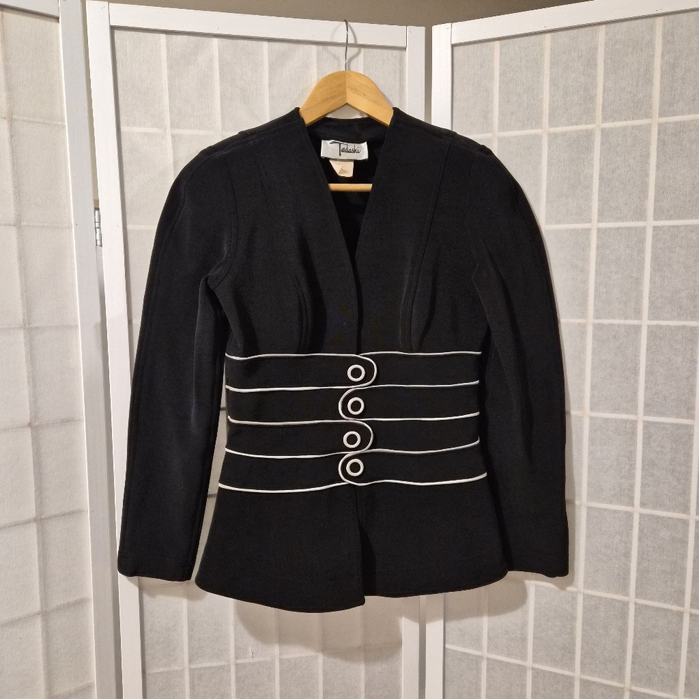 Vintage Tadashi Strucktured Jacket Sz S